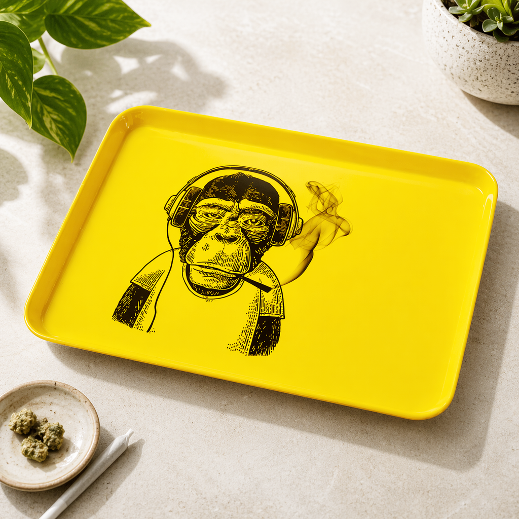 Smokey Headphones Rolling Tray *NEW