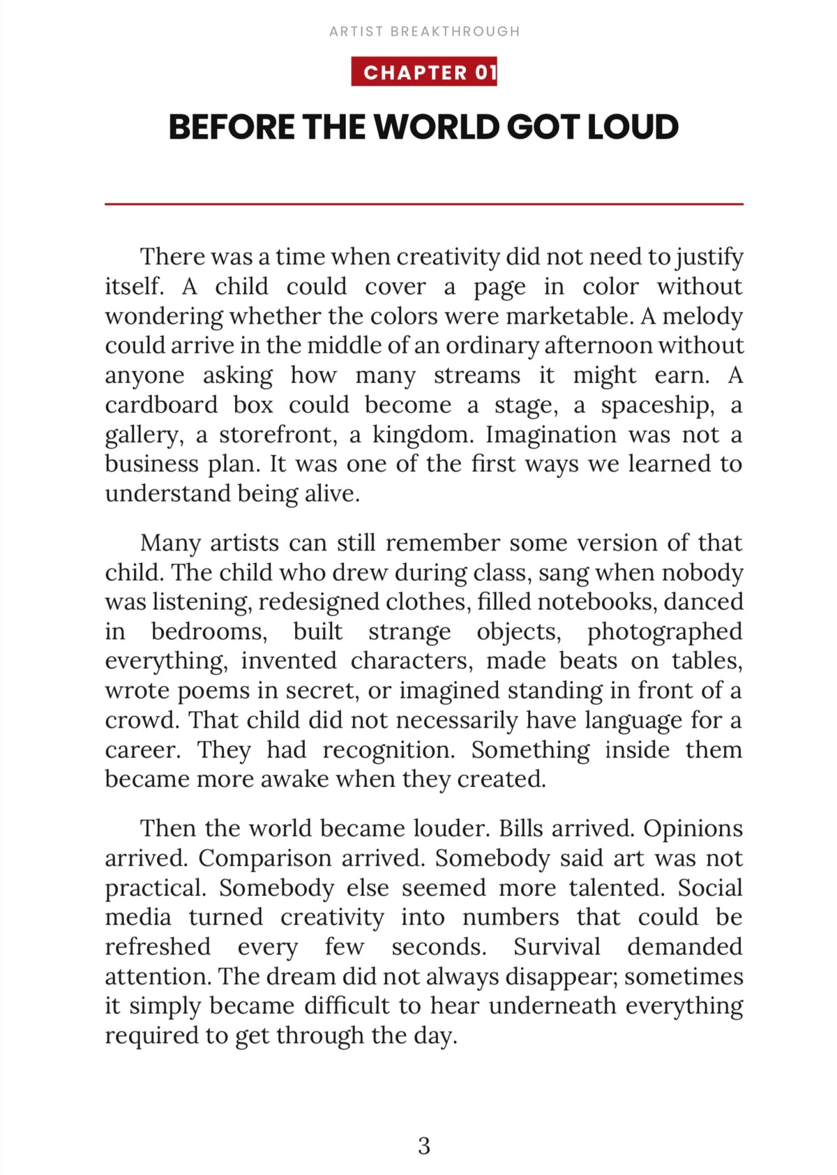 ARTIST BREAKTHROUGH REAL: From Scarcity to Creative Abundance By Jasming Jackson